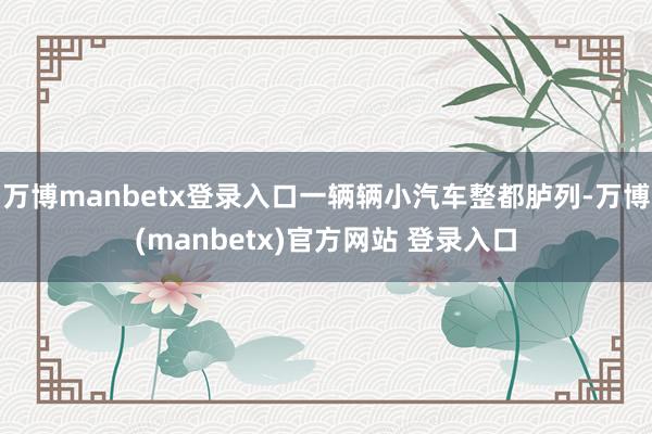 万博manbetx登录入口一辆辆小汽车整都胪列-万博(manbetx)官方网站 登录入口